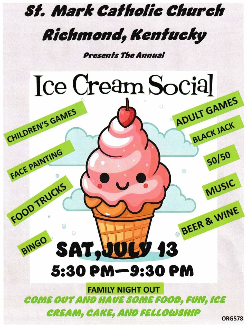 Ice Cream Social 2024