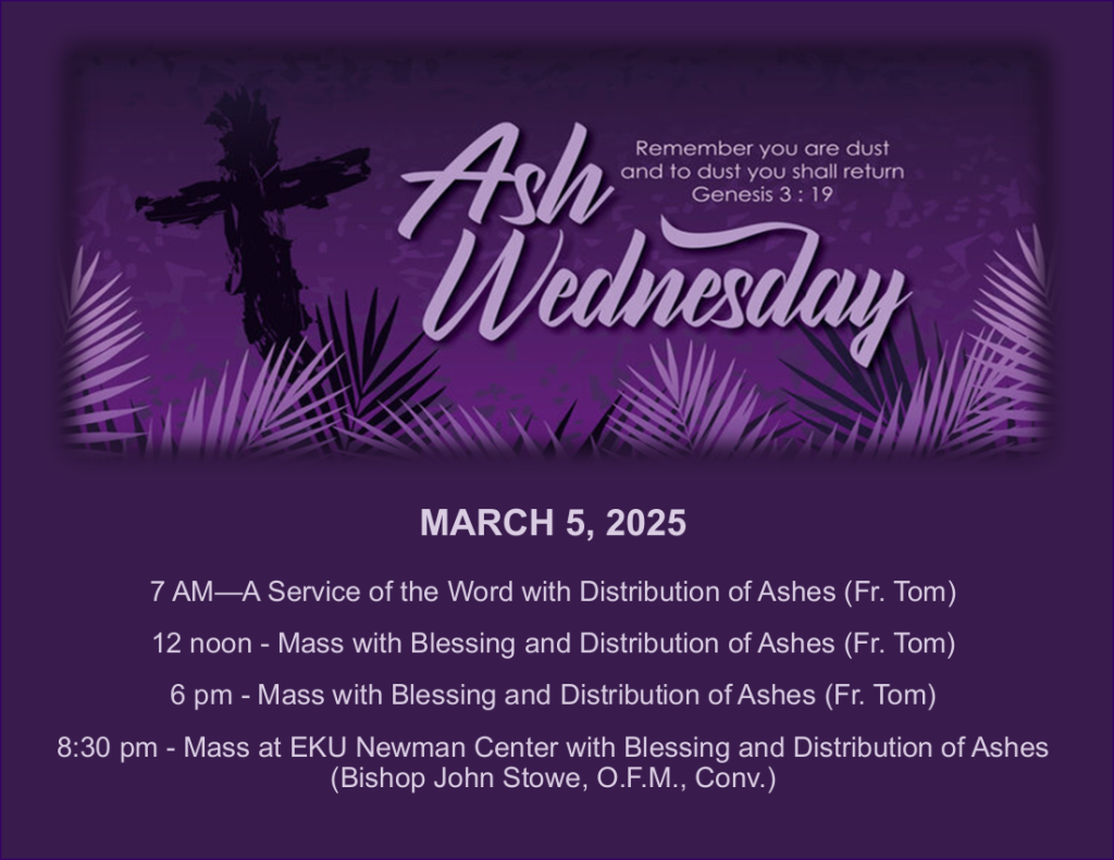 AshWednesday 2025